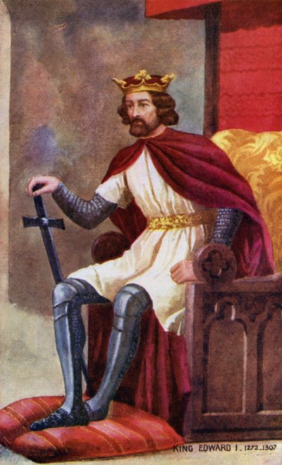 King Edward I by English School
