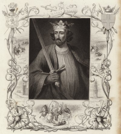 King Edward I of England by English School