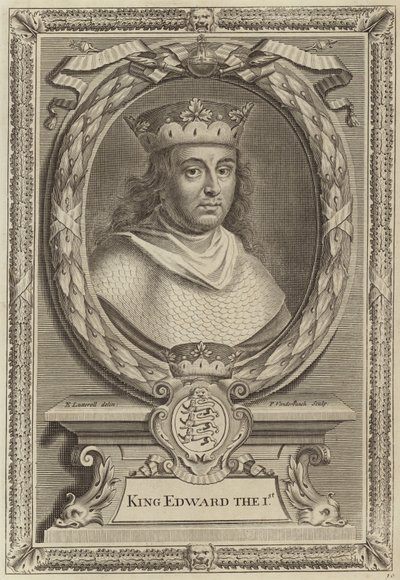 King Edward I of England by English School