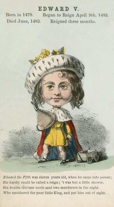 King Edward V by English School