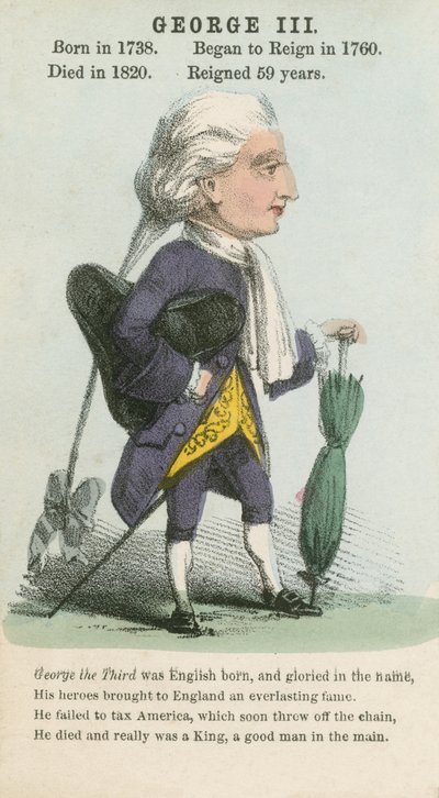 King George III by English School