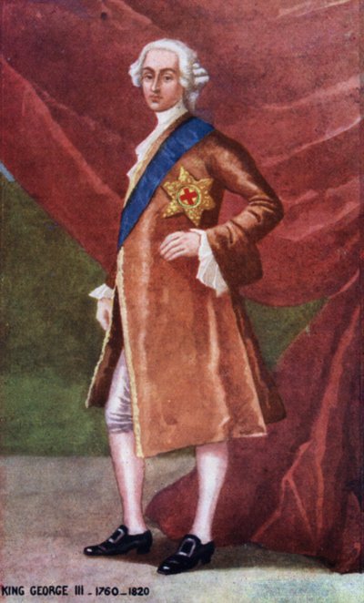 King George III by English School