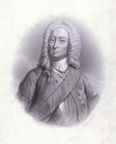 King George II by English School