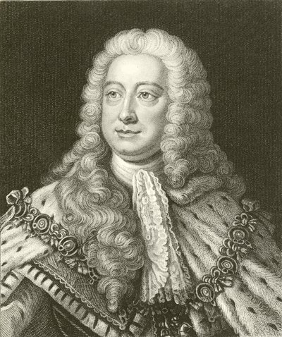 King George II by English School
