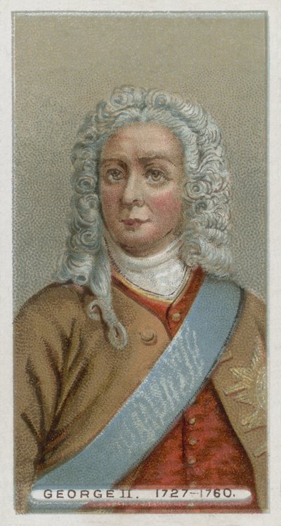 King George II by English School