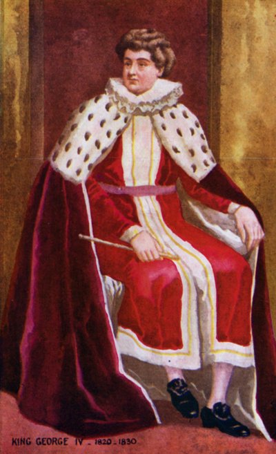 King George IV by English School