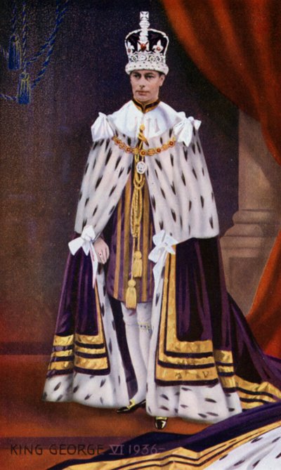 King George VI by English School