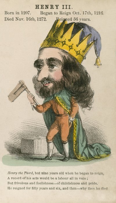King Henry III by English School