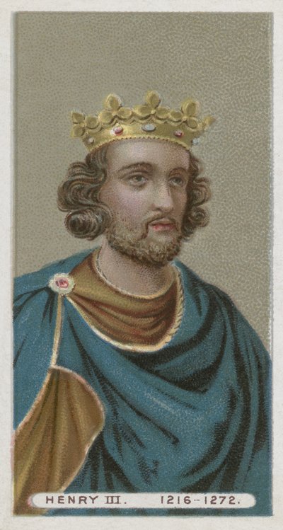 King Henry III by English School