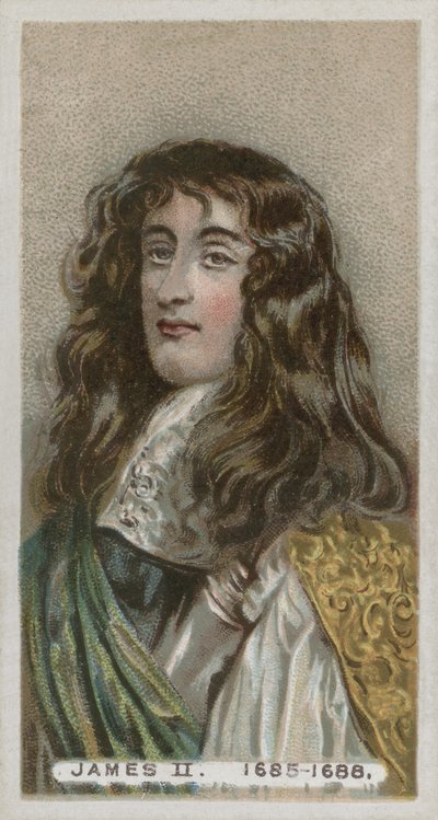 King James II by English School