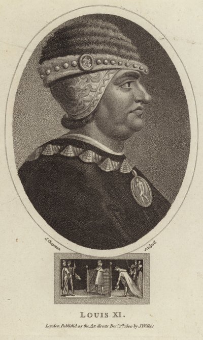 King Louis XI of France by English School