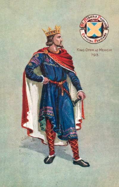 King Offa Of Mercia 793, St Alban