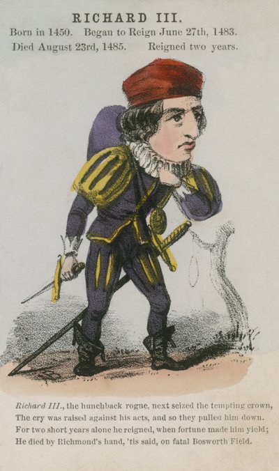 King Richard III by English School