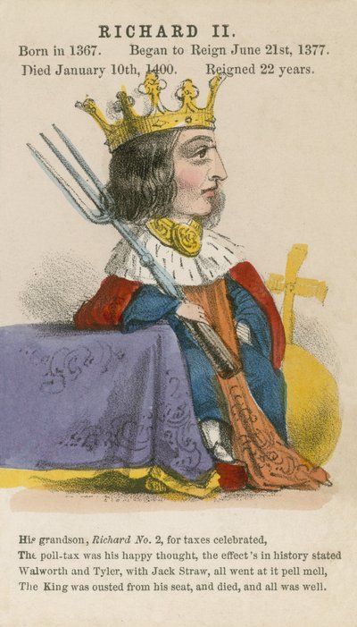 King Richard II by English School