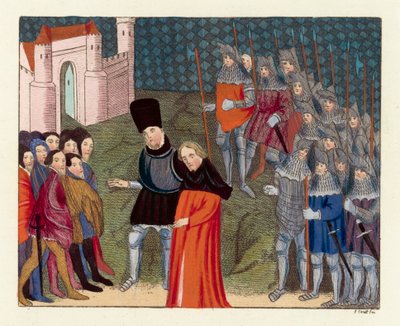 King Richard II conveyed to London by English School