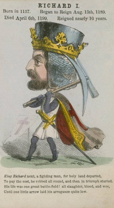 King Richard I by English School