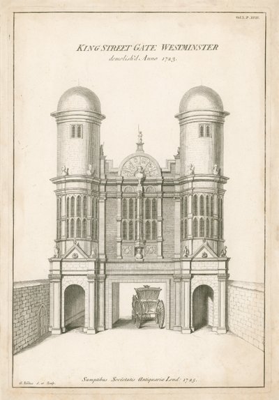 King Street Gate, Westminster by English School