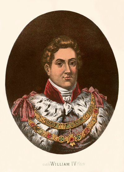 King William IV by English School