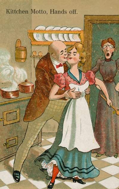 Kitchen Maid Being Molested by English School
