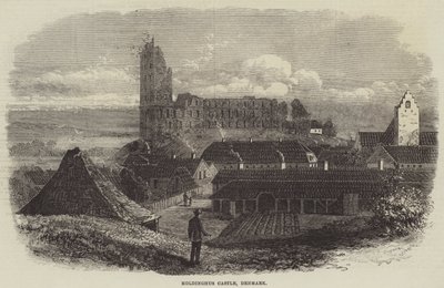 Koldinghus Castle, Denmark (engraving) by English School