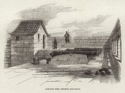 Kowloon Fort, Opposite Hong Kong by English School