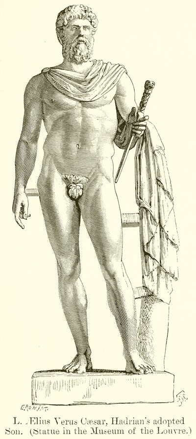 L. Aelius Verus Caesar, Hadrian