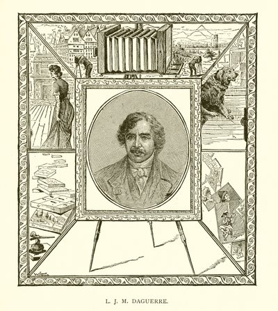 L. J. M. Daguerre by English School