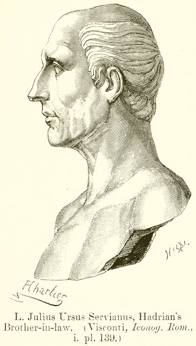 L. Julius Ursus Servianus, Hadrian