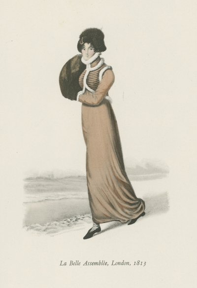 La Belle Assemblee, London, 1813 by English School