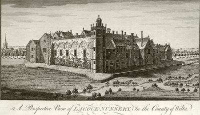 Lacock Abbey, Wiltshire by English School
