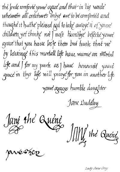 Lady Jane Grey by English School