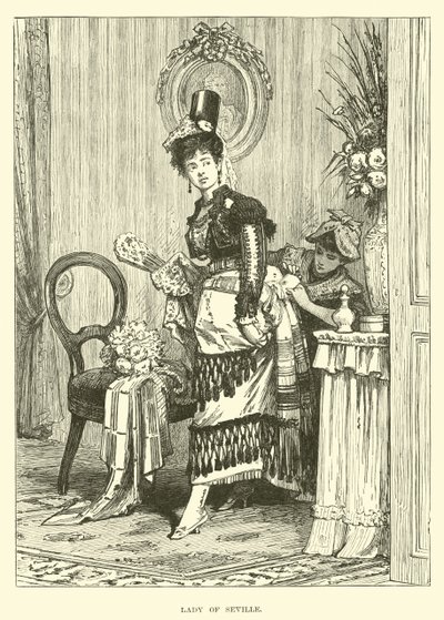 Lady of Seville by English School