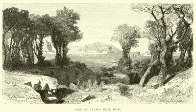 Lake of Fusaro near Baiae by English School