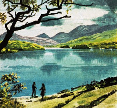 Lakes of Killarney, County Kerry by English School