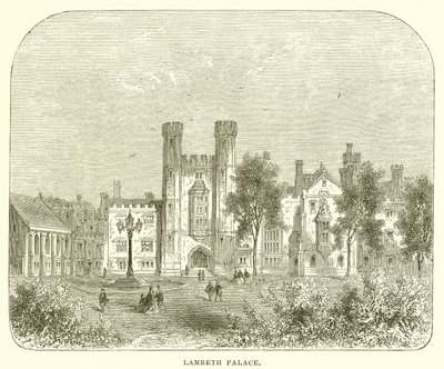 Lambeth Palace by English School
