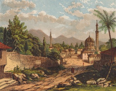 Landscape in the Holy Land by English School