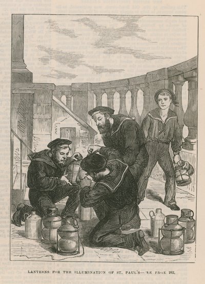 Lanterns for the illumination of St Paul