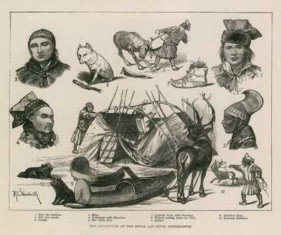 Laplanders at the Royal Aquarium by English School