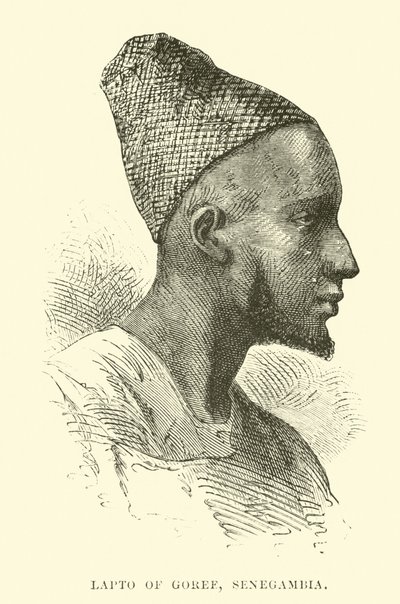 Lapto of Goree, Senegambia by English School