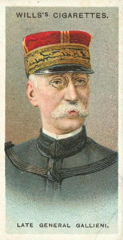 Late General Gallieni by English School
