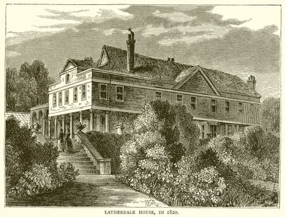 Lauderdale House, in 1820 by English School