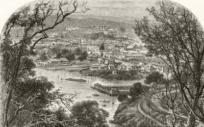 Launceston, Tasmania, from 