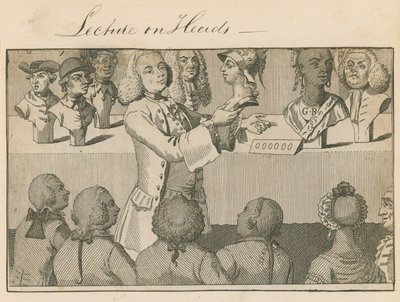 Lecture on Heads, at the Long Room, Opposite Sadler