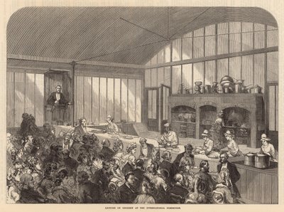 Lecture on Cookery at the International Exhibition by English School