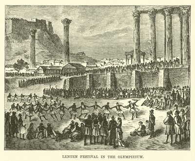 Lenten Festival in the Olympieium by English School