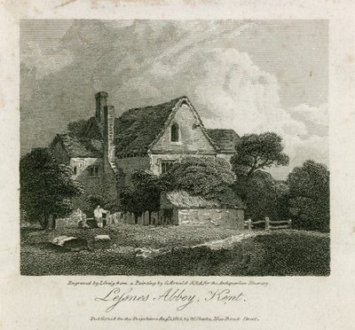 Lesnes Abbey in Kent by English School