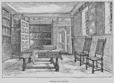 Library at Langley by English School