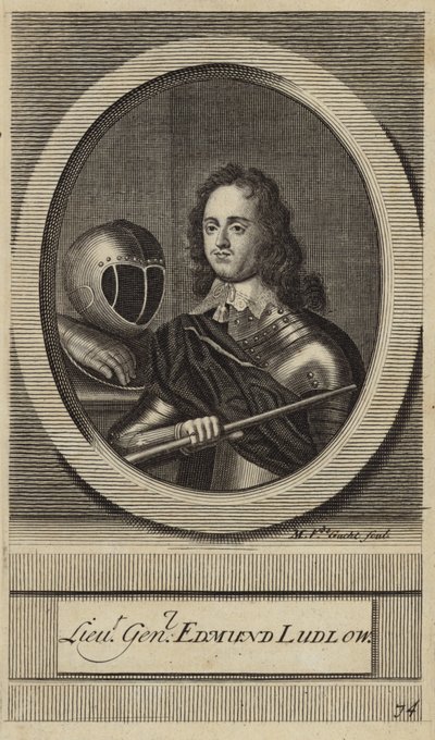Lieutenant General Edmund Ludlow by English School