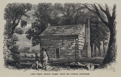 Little Pigeon Baptist Chapel, where the Lincolns worshipped by English School