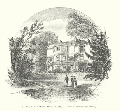 Little Strawberry Hill in 1813 by English School